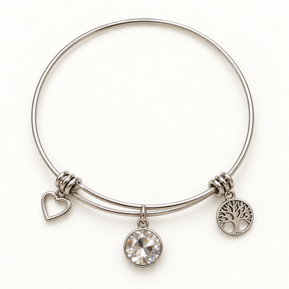 Pulseira — Abril — detalhe sem cartão