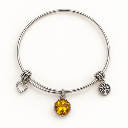 Pulseira — Novembro — detalhe sem cartão