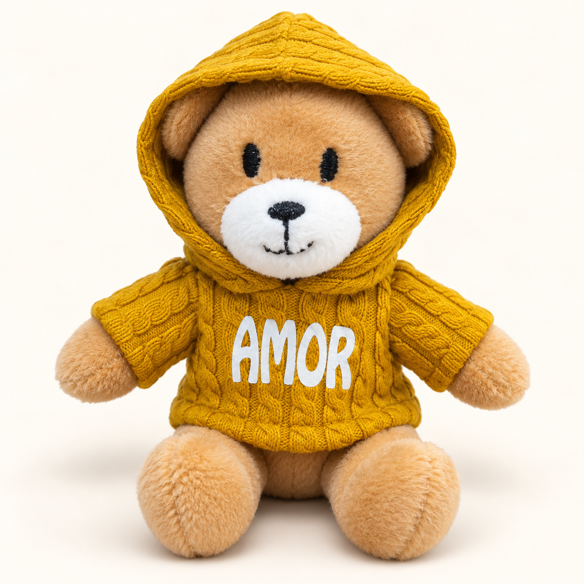 Porta-chaves Amor, camisola amarelo-mostarda — hood