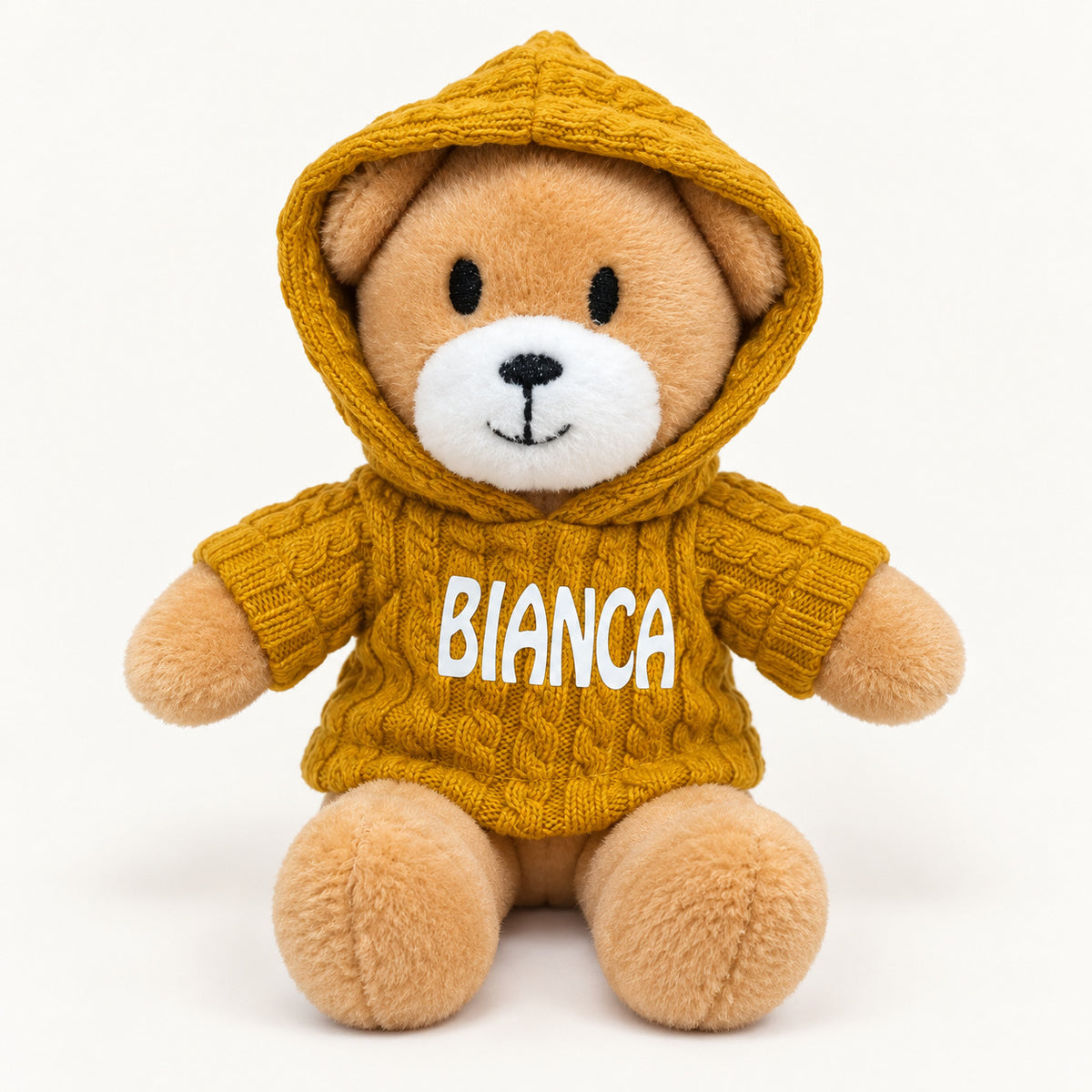 Porta-chaves Bianca, camisola amarelo-mostarda — hood
