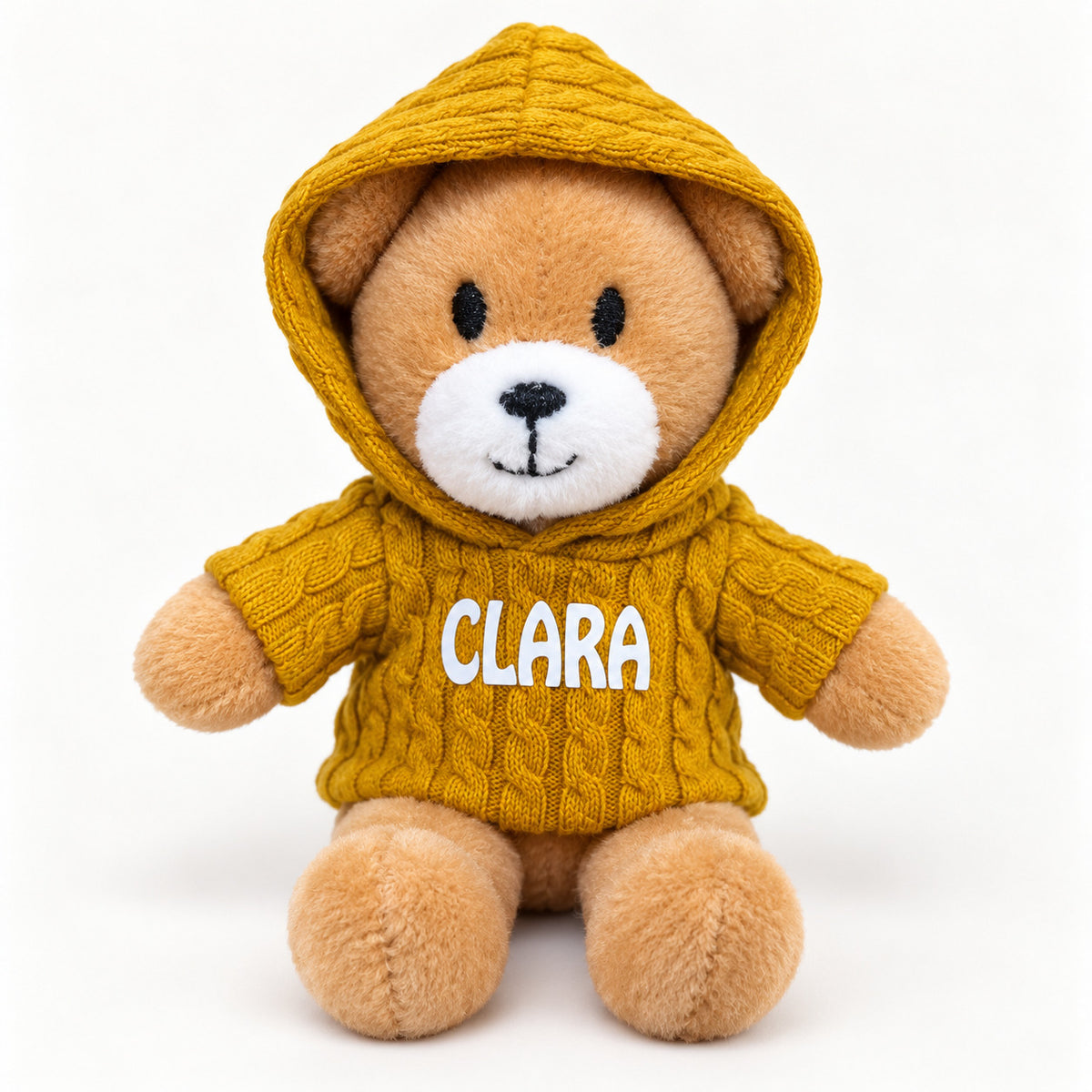 Porta-chaves Clara, camisola amarelo-mostarda — hood