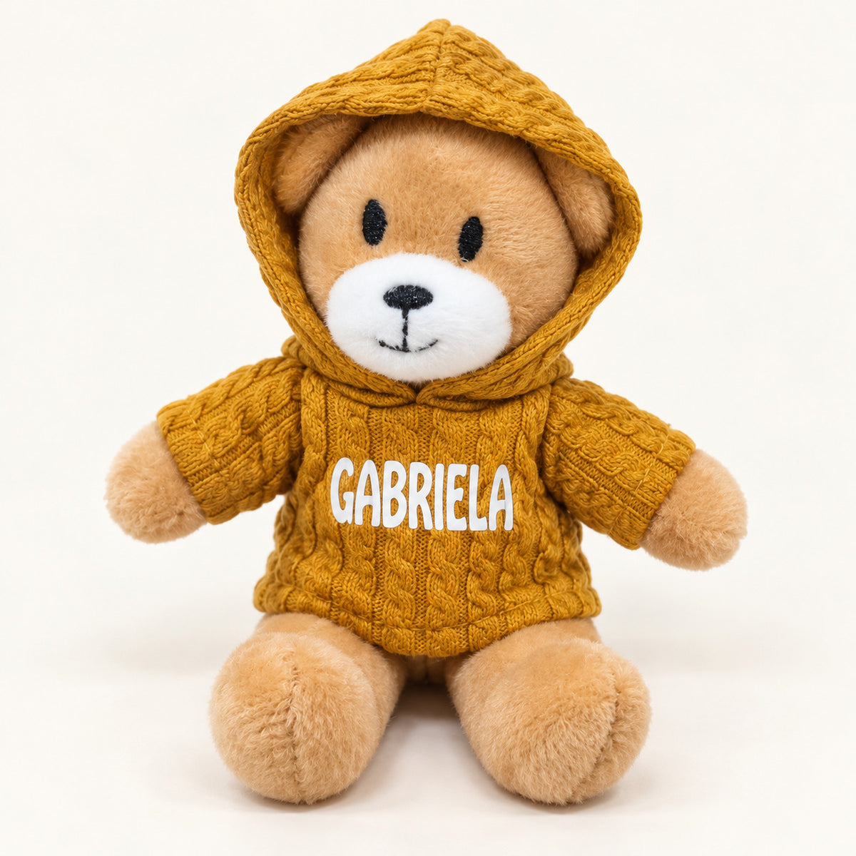 Porta-chaves Gabriela, camisola amarelo-mostarda — hood