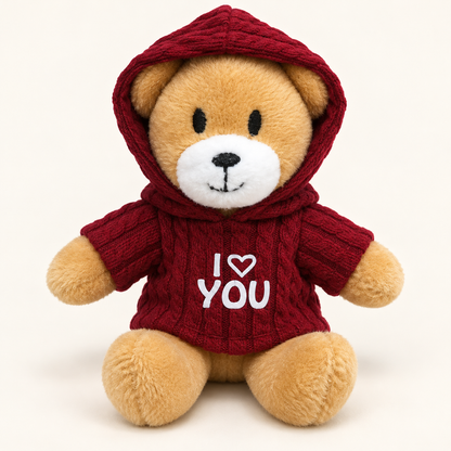 Porta-chaves I ♥ YOU, camisola bordô — hood