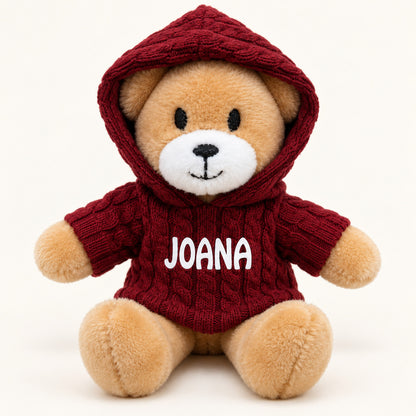 Porta-chaves Joana, camisola bordô — hood