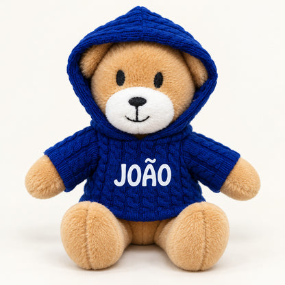 Porta-chaves João, camisola azul — hood