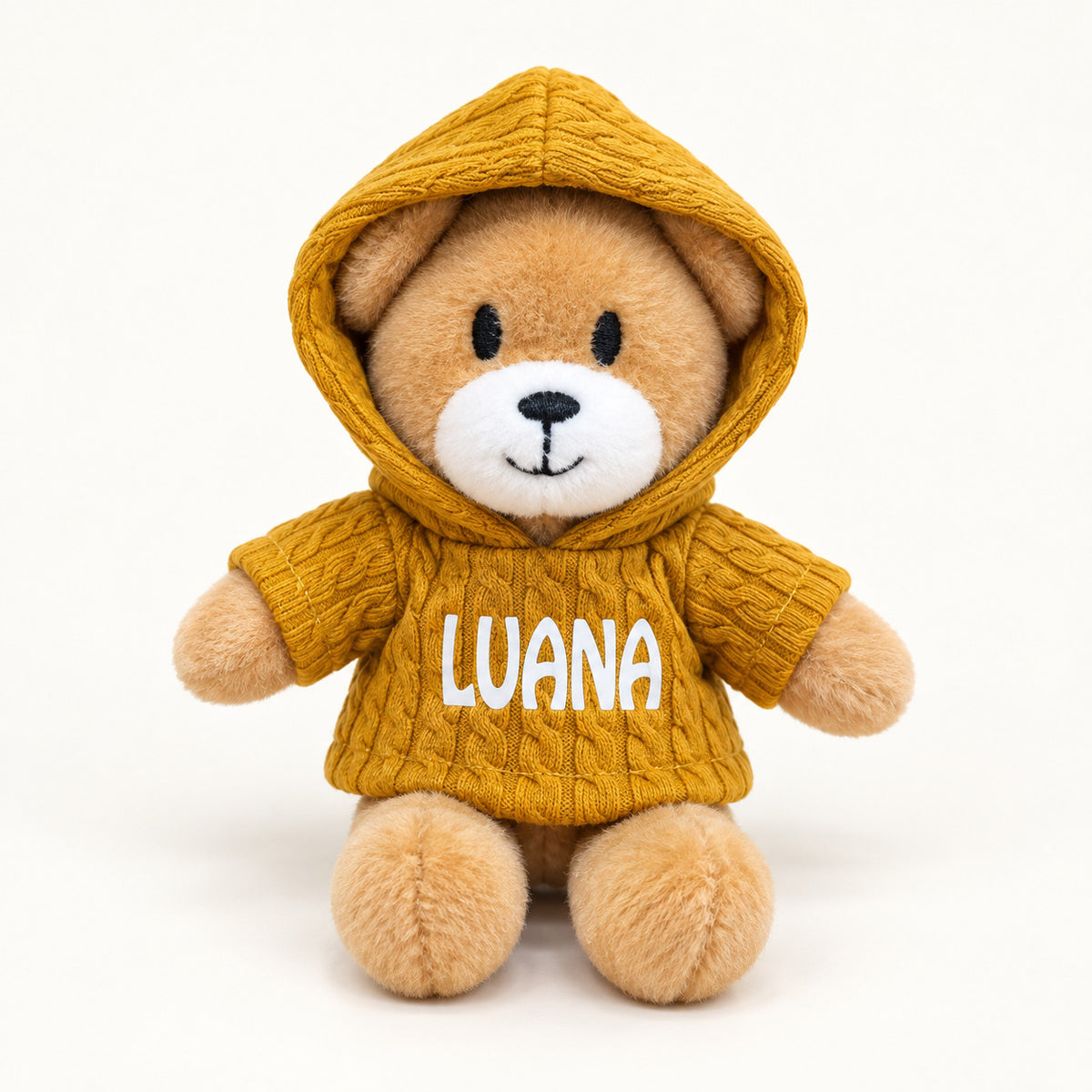 Porta-chaves Luana, camisola amarelo-mostarda — hood