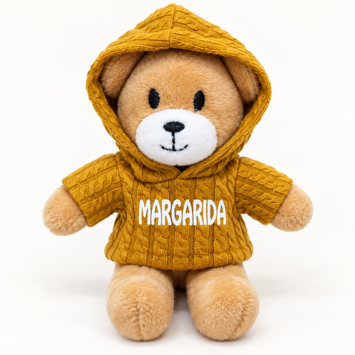 Porta-chaves Margarida, camisola amarelo-mostarda — hood