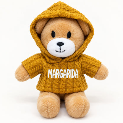 Porta-chaves Margarida, camisola amarelo-mostarda — hood