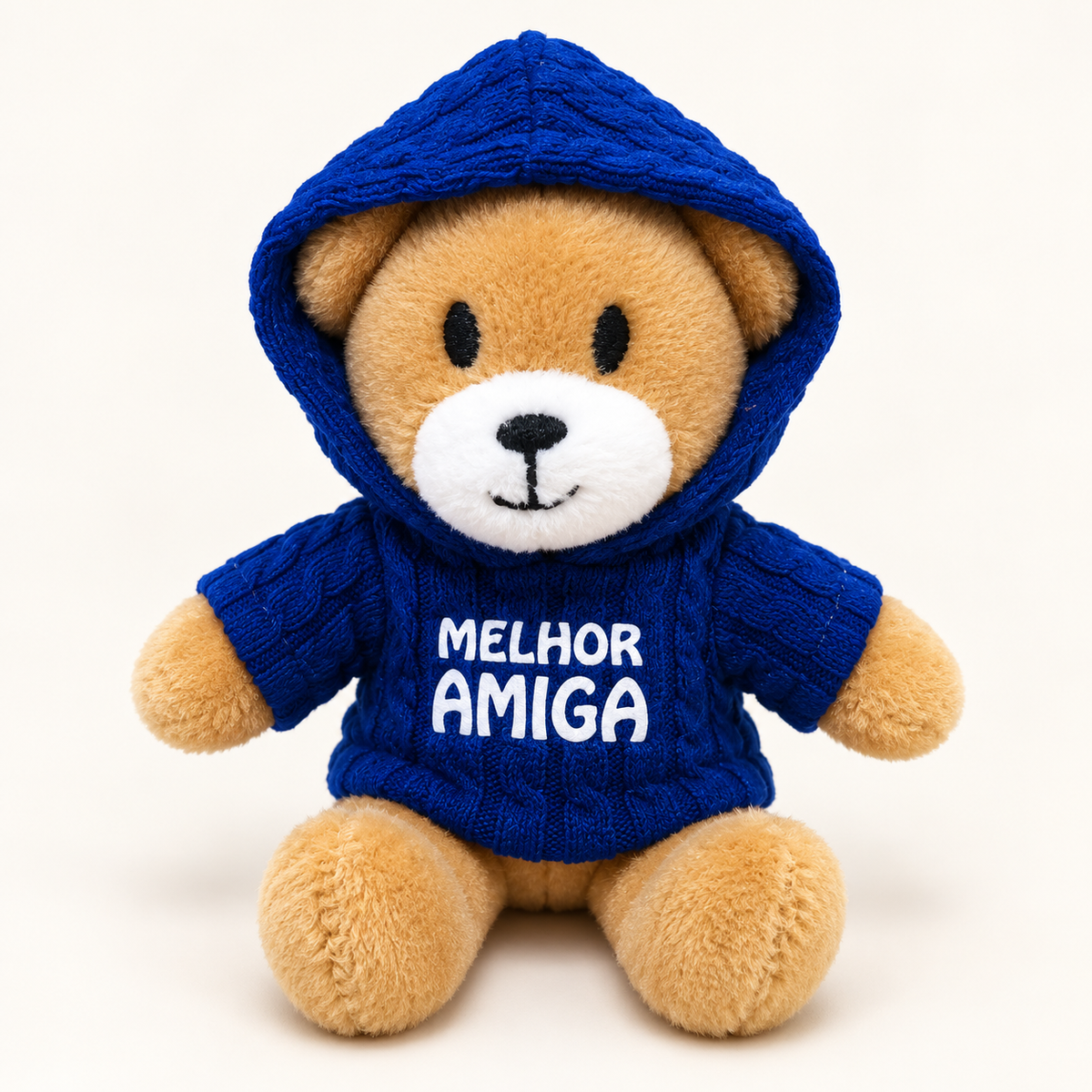Porta-chaves Melhor Amiga, camisola azul — hood