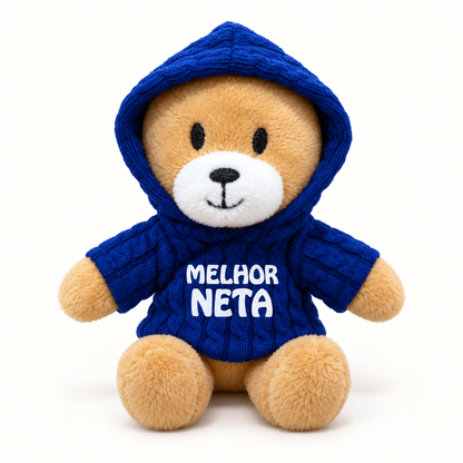 Porta-chaves Melhor Neta, camisola azul — hood