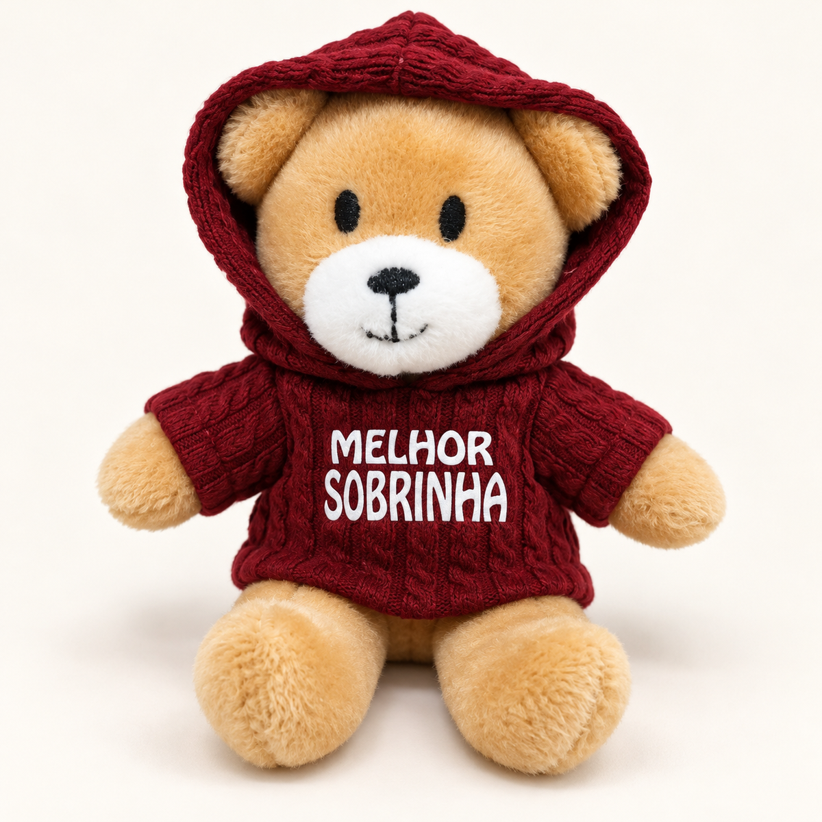 Ursinho Melhor Sobrinha — com capuz