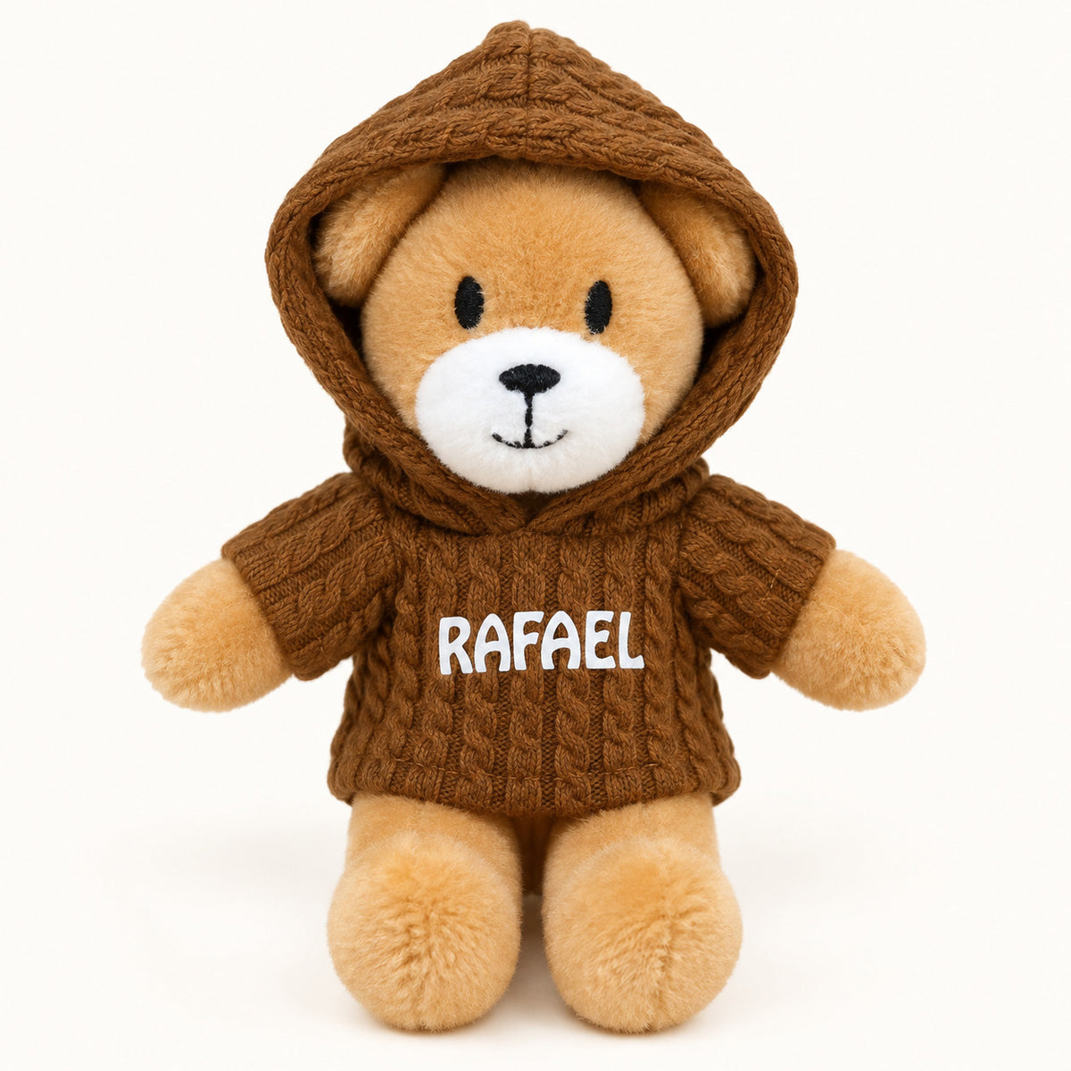 Ursinho Rafael — com capuz