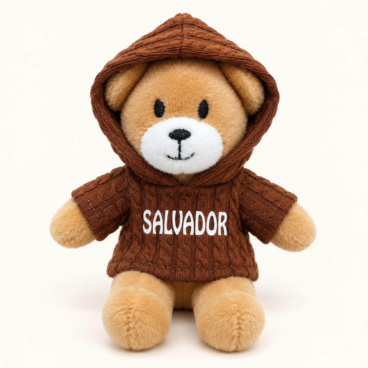 Ursinho Salvador — com capuz