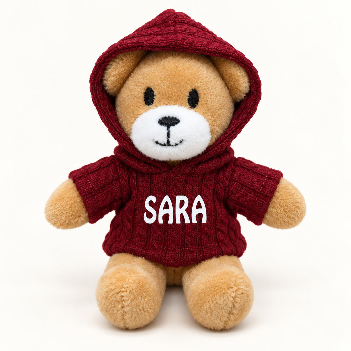 Ursinho Sara — com capuz