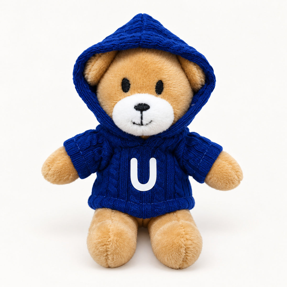 Porta-chaves U, camisola azul — hood