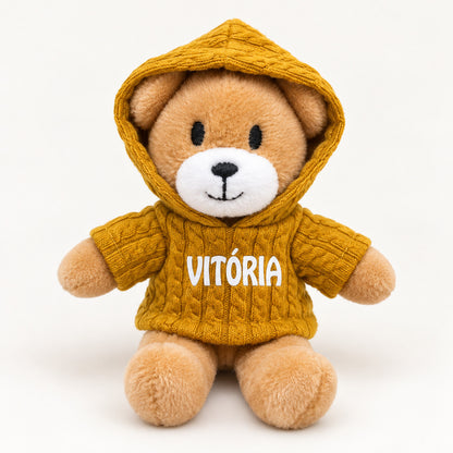 Porta-chaves Vitória, camisola amarelo-mostarda — hood